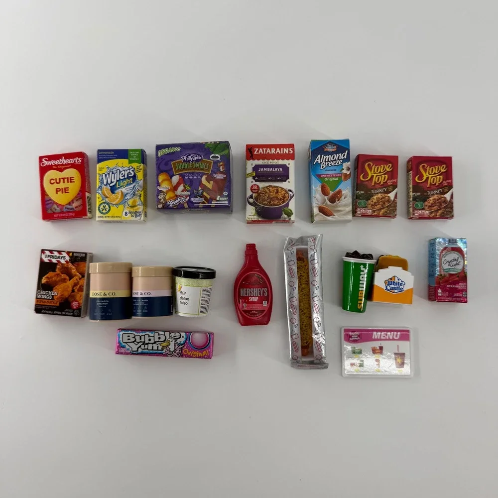 Zuru 5 Surprise Mini Brands Foodie Lot Stove Top Hershey Subway White Castle